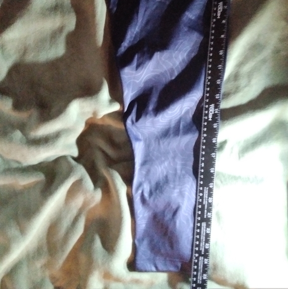 MAelreg performance polo Long sleeve XL Dark blue swirl pattern yellow t… - Picture 14 of 15